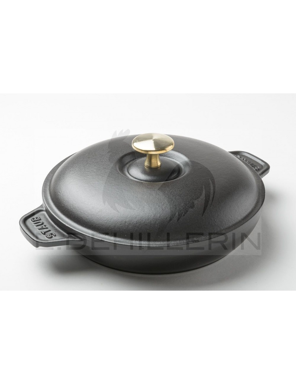 ASSIETTE CHAUDE FONTE NOIRE STAUB D200 - MATERIEL DE CUISSON