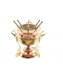 COPPER FONDUE POT