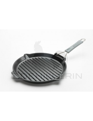 ROUND GRILL IN CAST IRON...