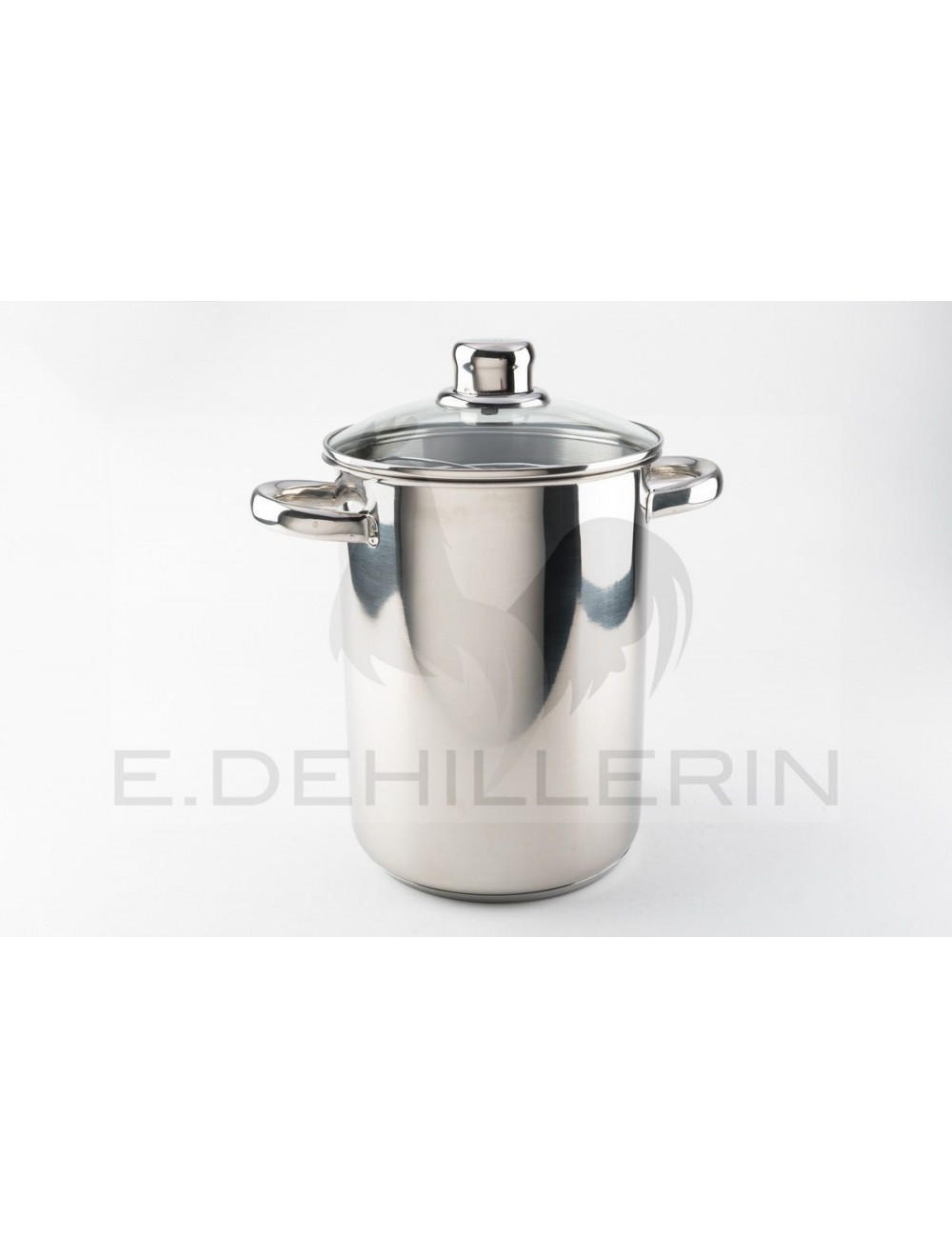 Stainless Steel Asparagus Pot with Basket Small Body Large Capacity Plus  High Small Soup Pot Fryer High Deep Pot 16cm.