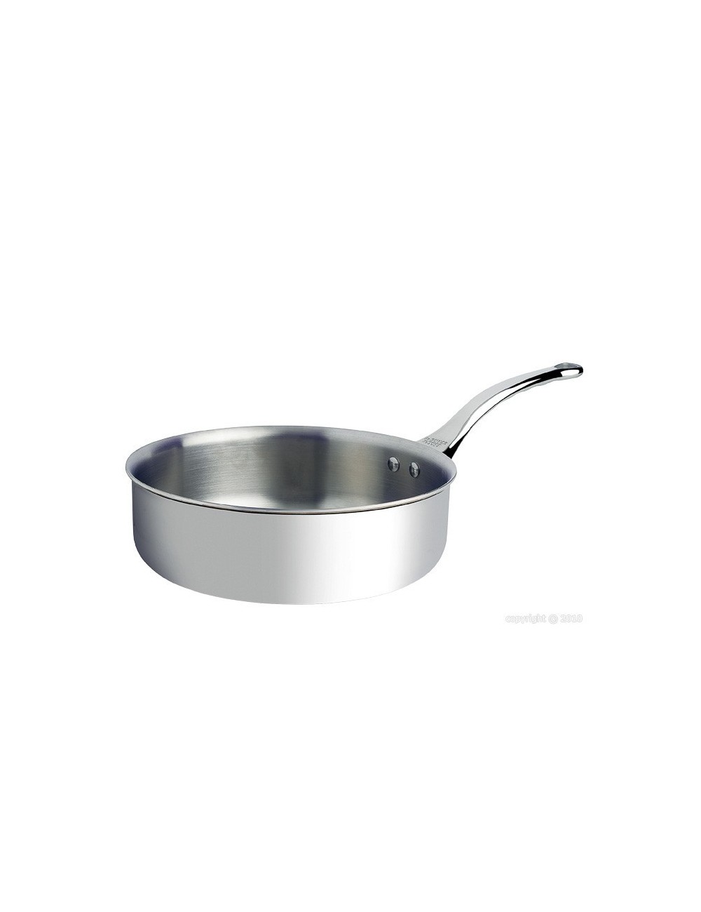 de BUYER Affinity induction casserole / lid, stainless steel, Ø 24