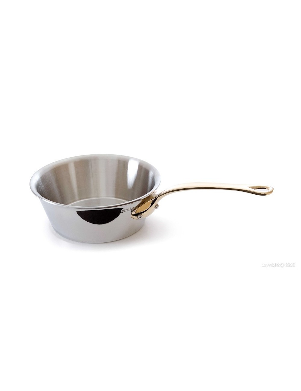 Sauteuse Evasée professionnelle inox tous feux Tradition Ø 28 cm