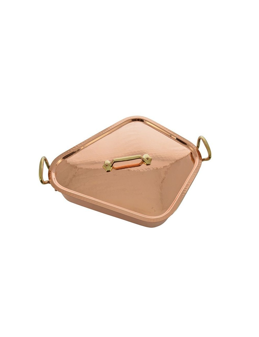 TURBOT KETTLE IN COPPER TIN L50COOKING UTENSIL