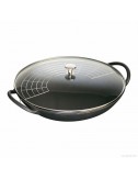 WOK IN CAST WITH LID D37